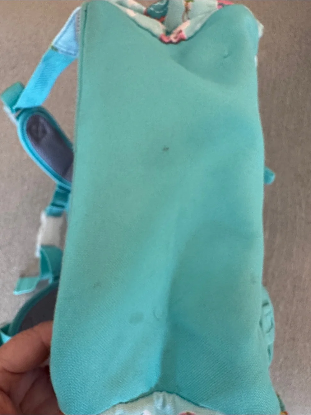 PBK Makenzie Small Aqua Mermaid Print Kids Backpack